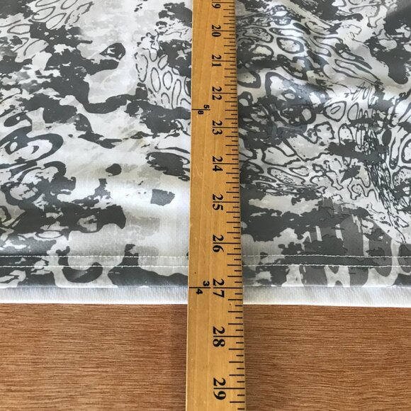 Huk Icon x Tide Change Fishing Shirt Men L Gray Camouflage Long Sleeve Outdoor - Picture 5 of 10